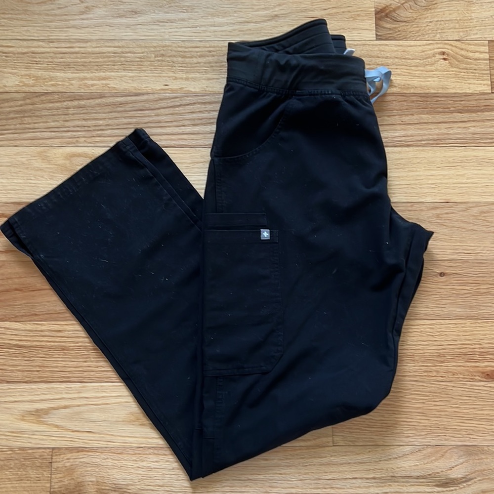 FIGS Kade Scrub Pants - Black